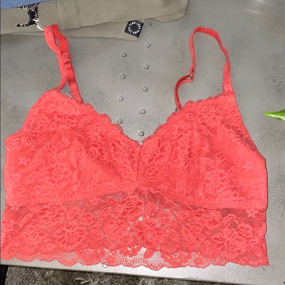 Pink bralette
